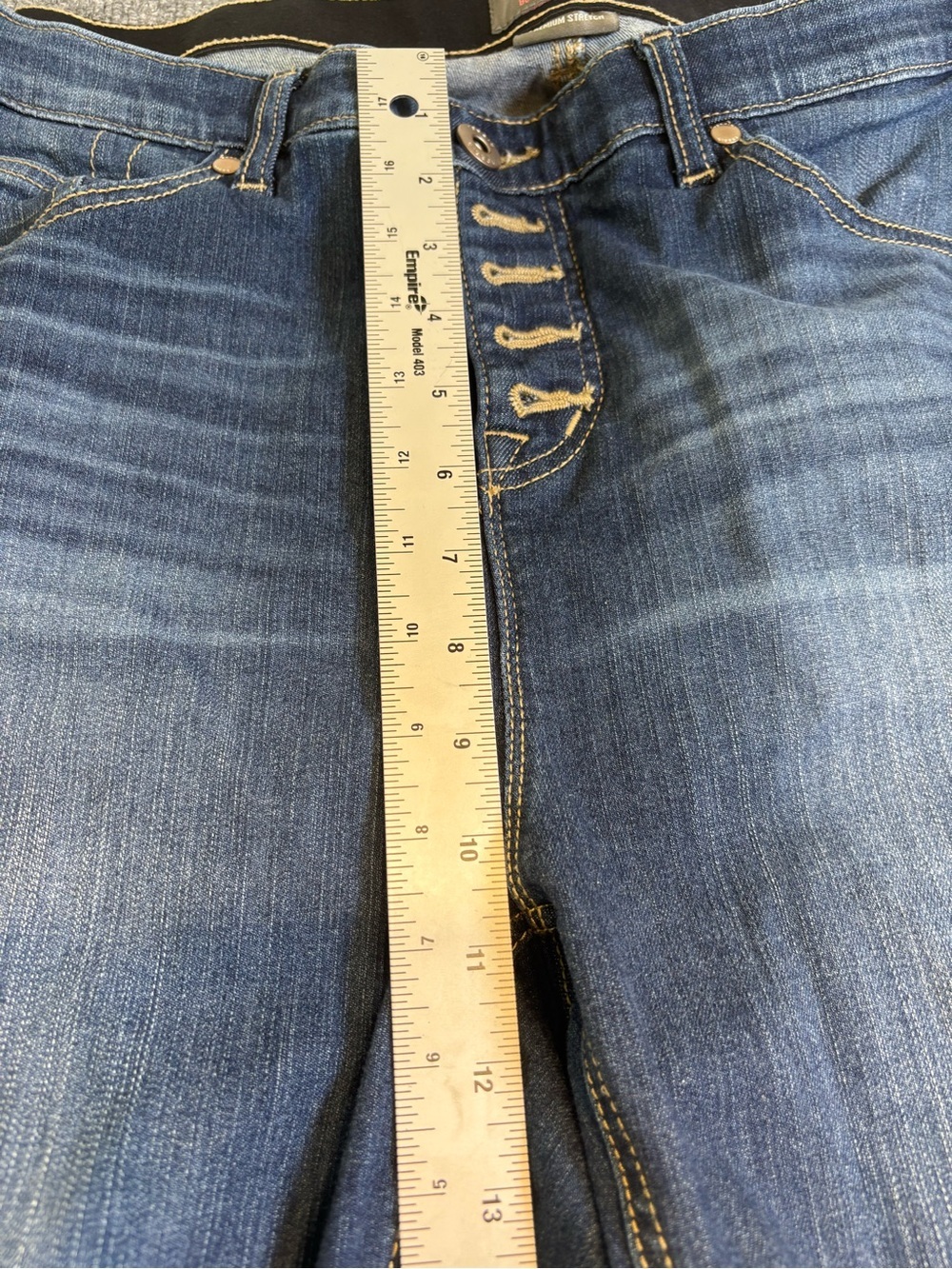 Torrid Bombshell Skinny Jeans Premium Stretch 5 Button Fly Raw Hem 16R GUC - Picture 8 of 14